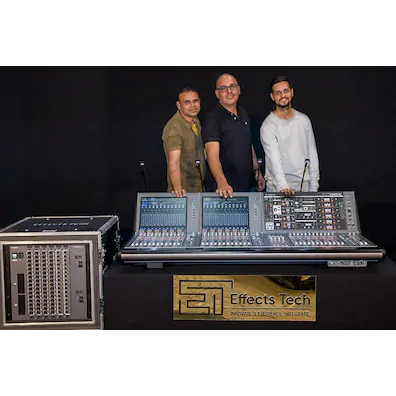 Effects Tech使用旋乐吧RIVAGE PM7改善现场音响艺术