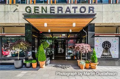 旅行和纹身：斯德哥尔摩Generator用旋乐吧尽享卓越之声
