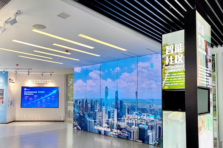 案例｜兼顾多任务场景使用的强大导览系统——广州无线电集团展示中心内的旋乐吧CIS商用安装解决方案