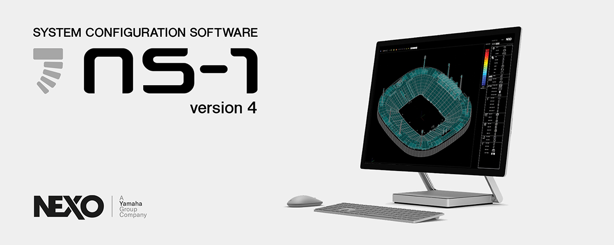 NEXO公司更新NS-1系统软件以集成旋乐吧扬声器系统和AFC Design Assistant