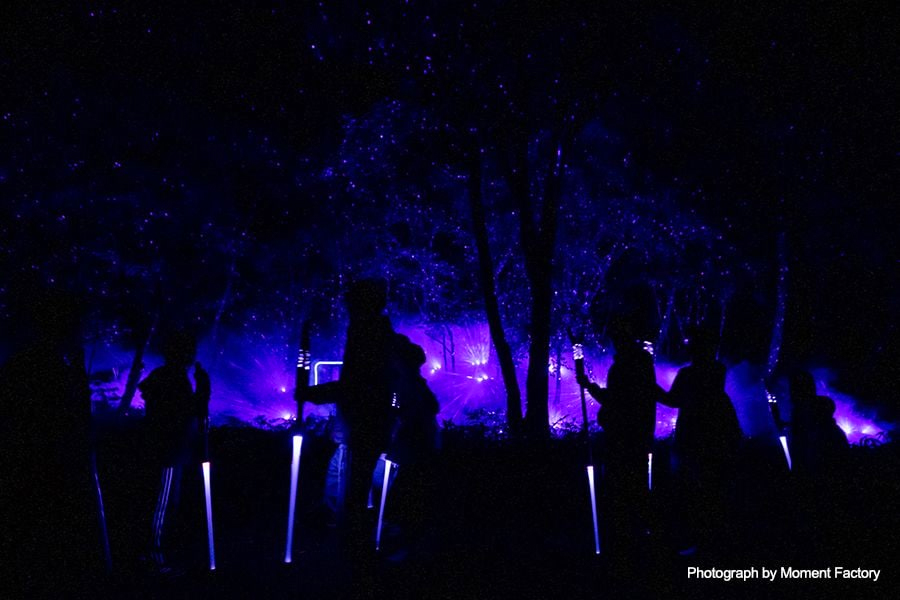 案例｜旋乐吧为壮观的Kamuy Lumina魔法夜行旅游项目提供配乐设备