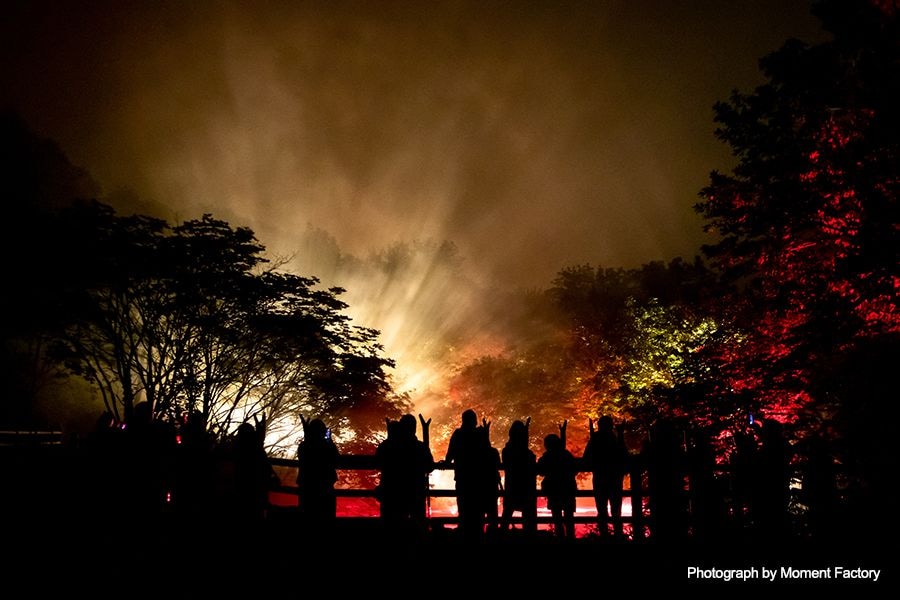 案例｜旋乐吧为壮观的Kamuy Lumina魔法夜行旅游项目提供配乐设备